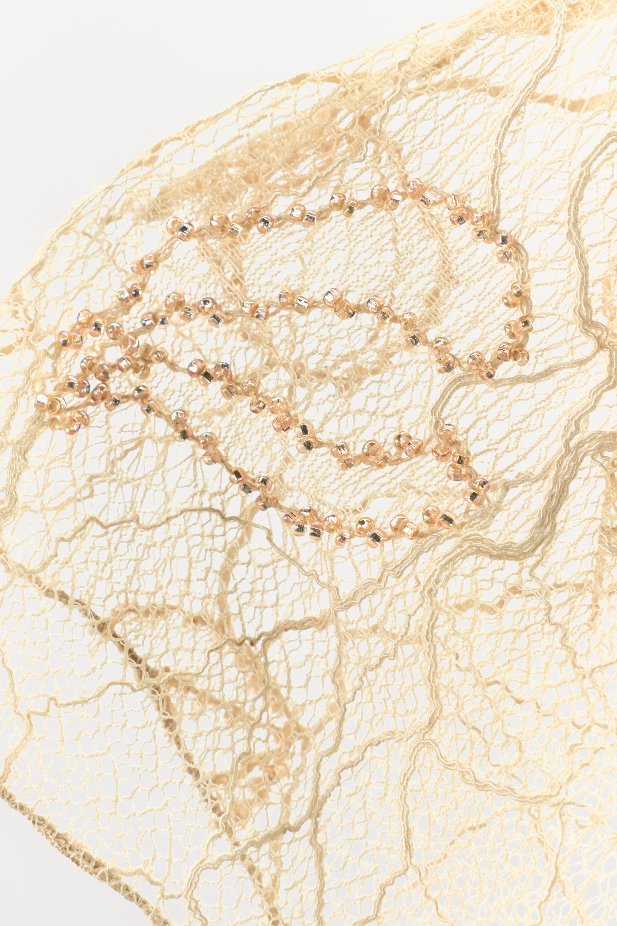 LIMITED EDITION EMBROIDERED LACE HOOD